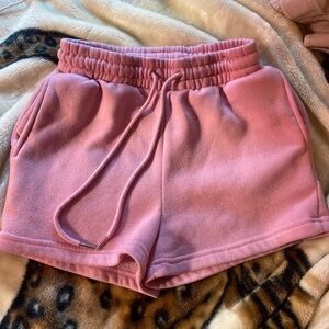 love streak pink shorts